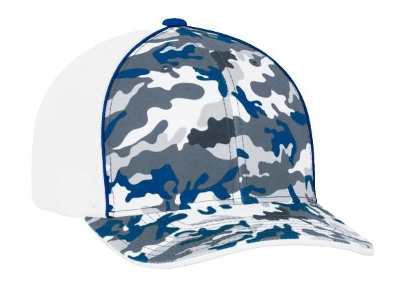 402F PACIFIC HEADWEAR Glamo Trucker Mesh FlexfitA - Back Image