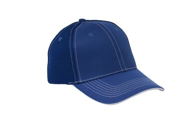 455M PACIFIC HEADWEAR Contrast Stitch Soft Trucker Cap - Back Image