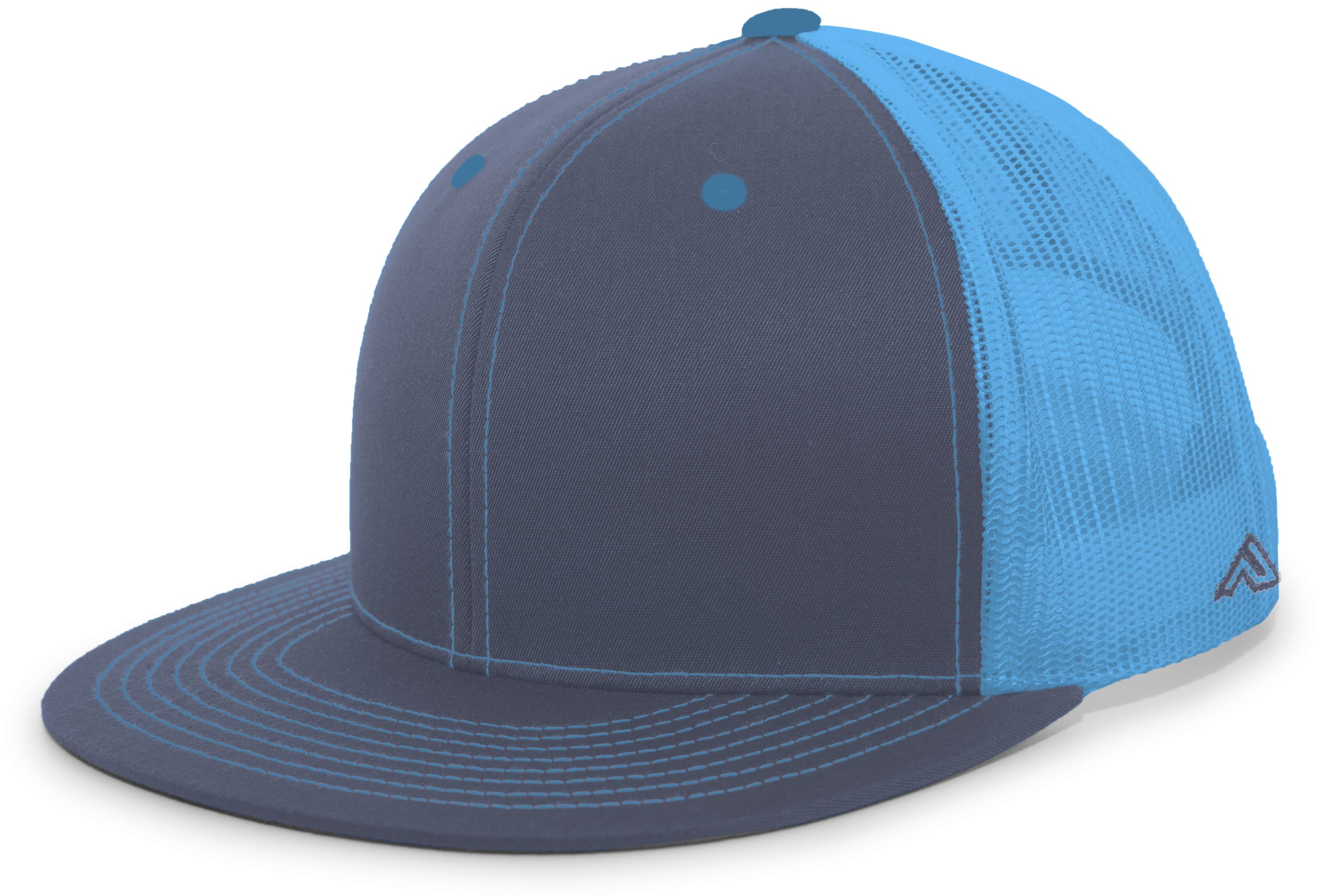 4D3 PACIFIC HEADWEAR D-Series Trucker Snapback Cap 4D3 PACIFIC HEADWEAR D-Series Trucker Snapback Cap