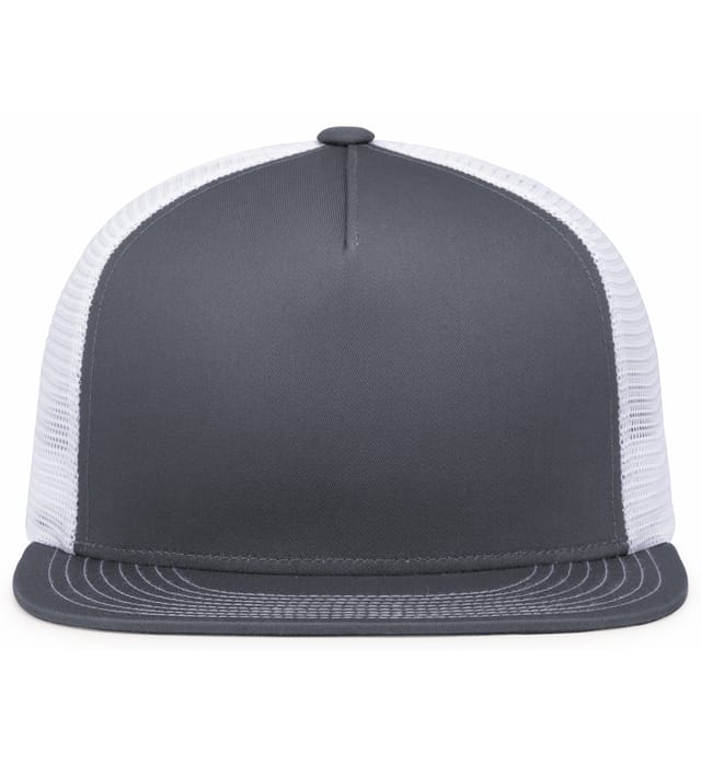 4D7 PACIFIC HEADWEAR D-SERIES 5-PANEL TRUCKER SNAPBACK CAP