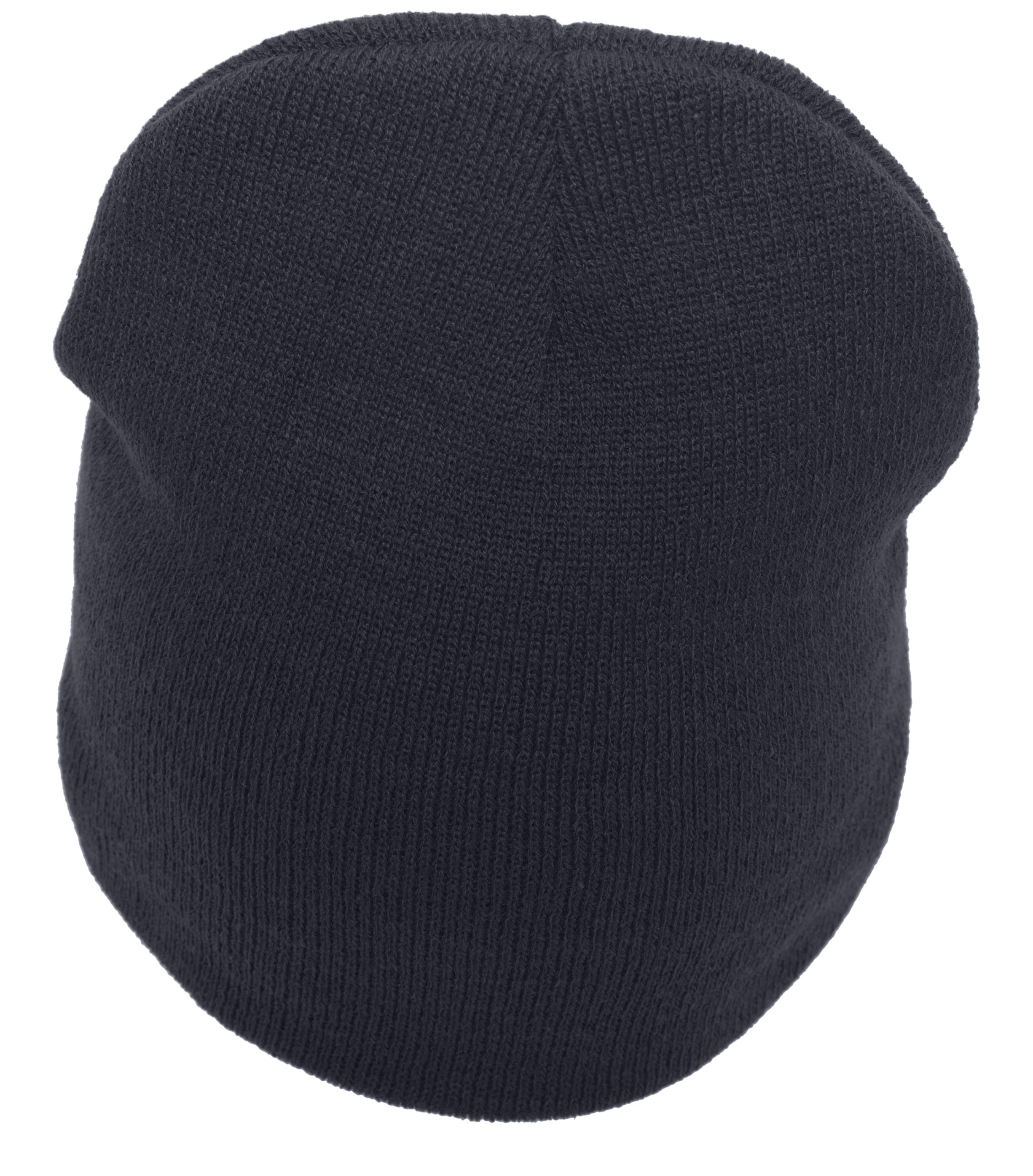 601K PACIFIC HEADWEAR BASIC KNIT BEANIE 601K PACIFIC HEADWEAR BASIC KNIT BEANIE - Back Image