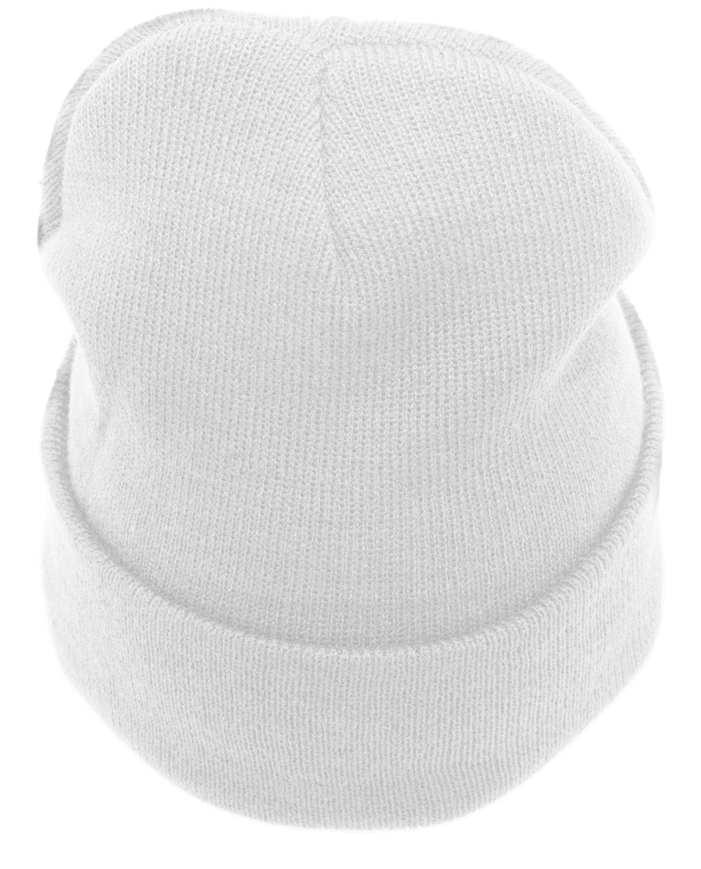 621K PACIFIC HEADWEAR KNIT FOLD OVER BEANIE - Back Image
