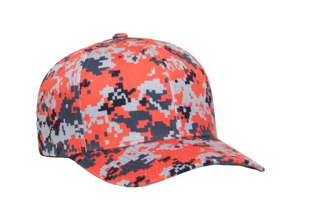 708F PACIFIC HEADWEAR Universal Fit Digi Camo FlexfitA Cap