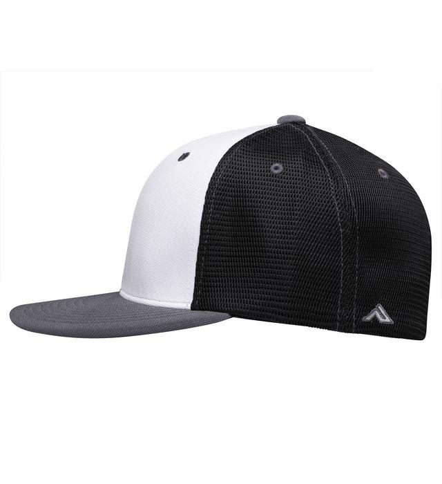 ES341 PACIFIC HEADWEAR Premium M2 Performance Trucker Flexfit Cap - Back Image
