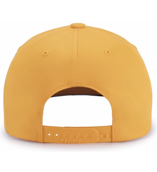 P322 PACIFIC HEADWEAR POLY/COTTON SNAPBACK CAP - Back Image