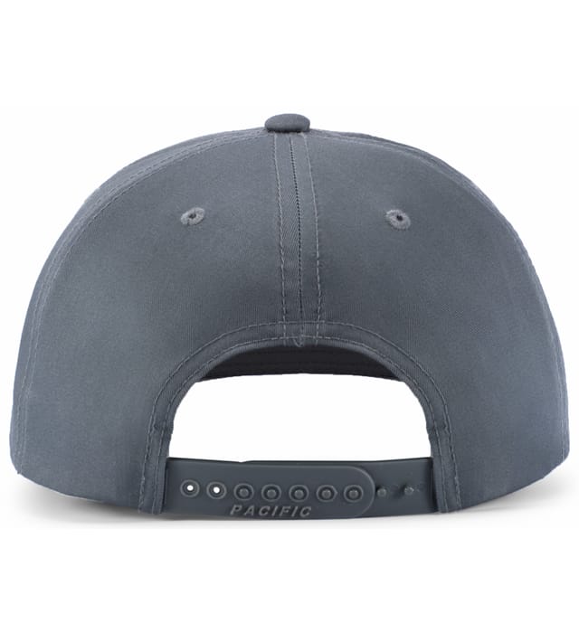 P322 PACIFIC HEADWEAR POLY/COTTON SNAPBACK CAP - Back Image