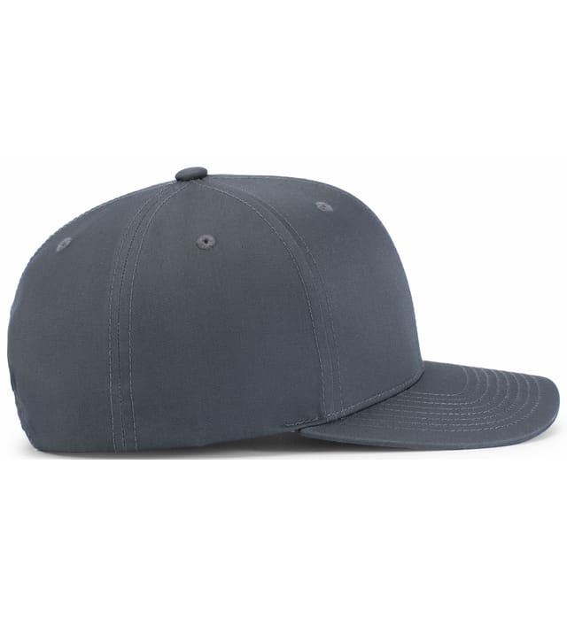 P322 PACIFIC HEADWEAR POLY/COTTON SNAPBACK CAP - Siide Image