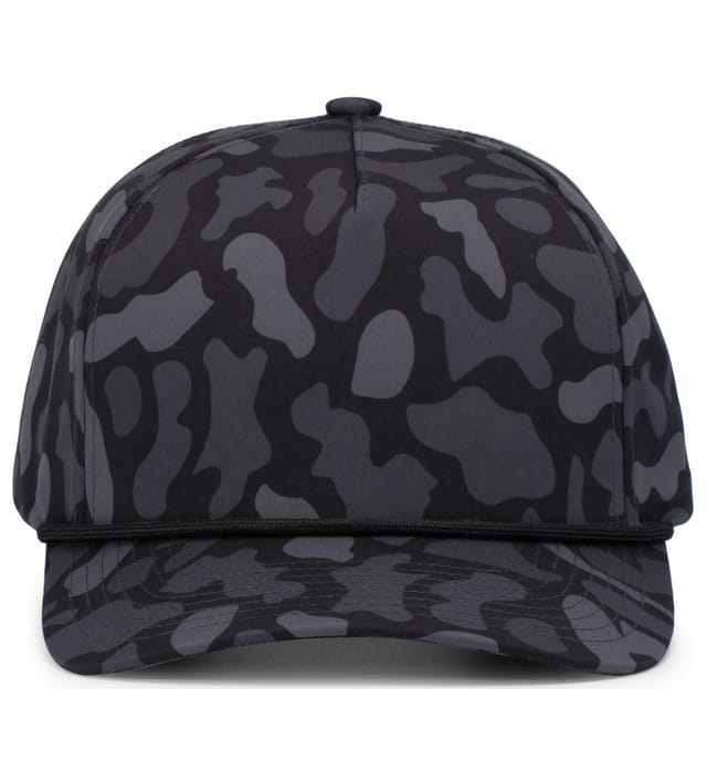 P685 PACIFIC HEADWEAR DUCK CAMO 5-PANEL TRUCKER CAP