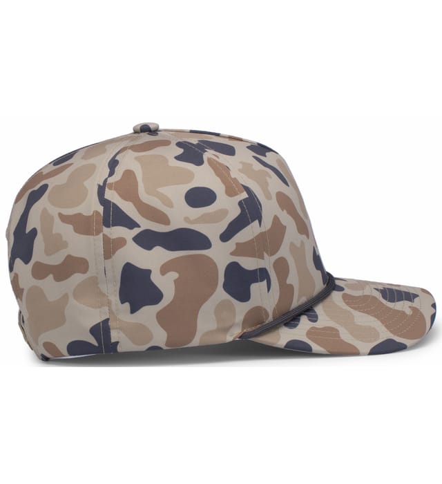 P685 PACIFIC HEADWEAR DUCK CAMO 5-PANEL TRUCKER CAP - Siide Image