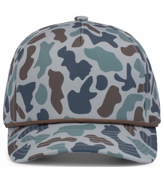 P685 PACIFIC HEADWEAR DUCK CAMO 5-PANEL TRUCKER CAP P685 PACIFIC HEADWEAR DUCK CAMO 5-PANEL TRUCKER CAP