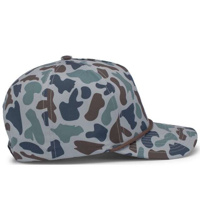 P685 PACIFIC HEADWEAR DUCK CAMO 5-PANEL TRUCKER CAP P685 PACIFIC HEADWEAR DUCK CAMO 5-PANEL TRUCKER CAP - Siide Image