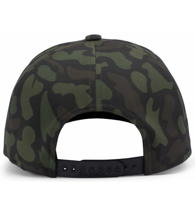 P685 PACIFIC HEADWEAR DUCK CAMO 5-PANEL TRUCKER CAP P685 PACIFIC HEADWEAR DUCK CAMO 5-PANEL TRUCKER CAP - Back Image