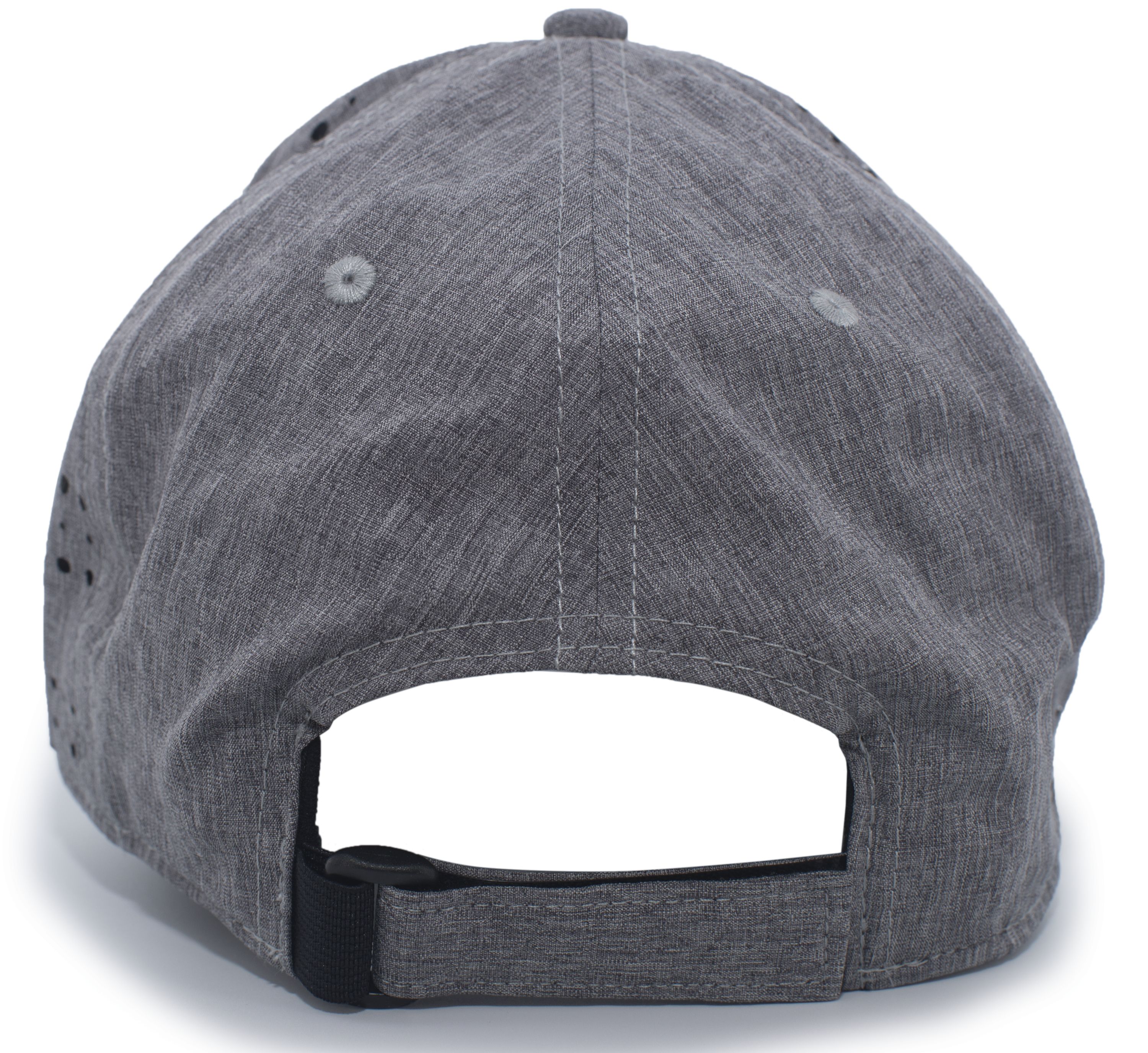P747 PACIFIC HEADWEAR Perforated Hook-And-Loop Adjustable Cap - Back Image