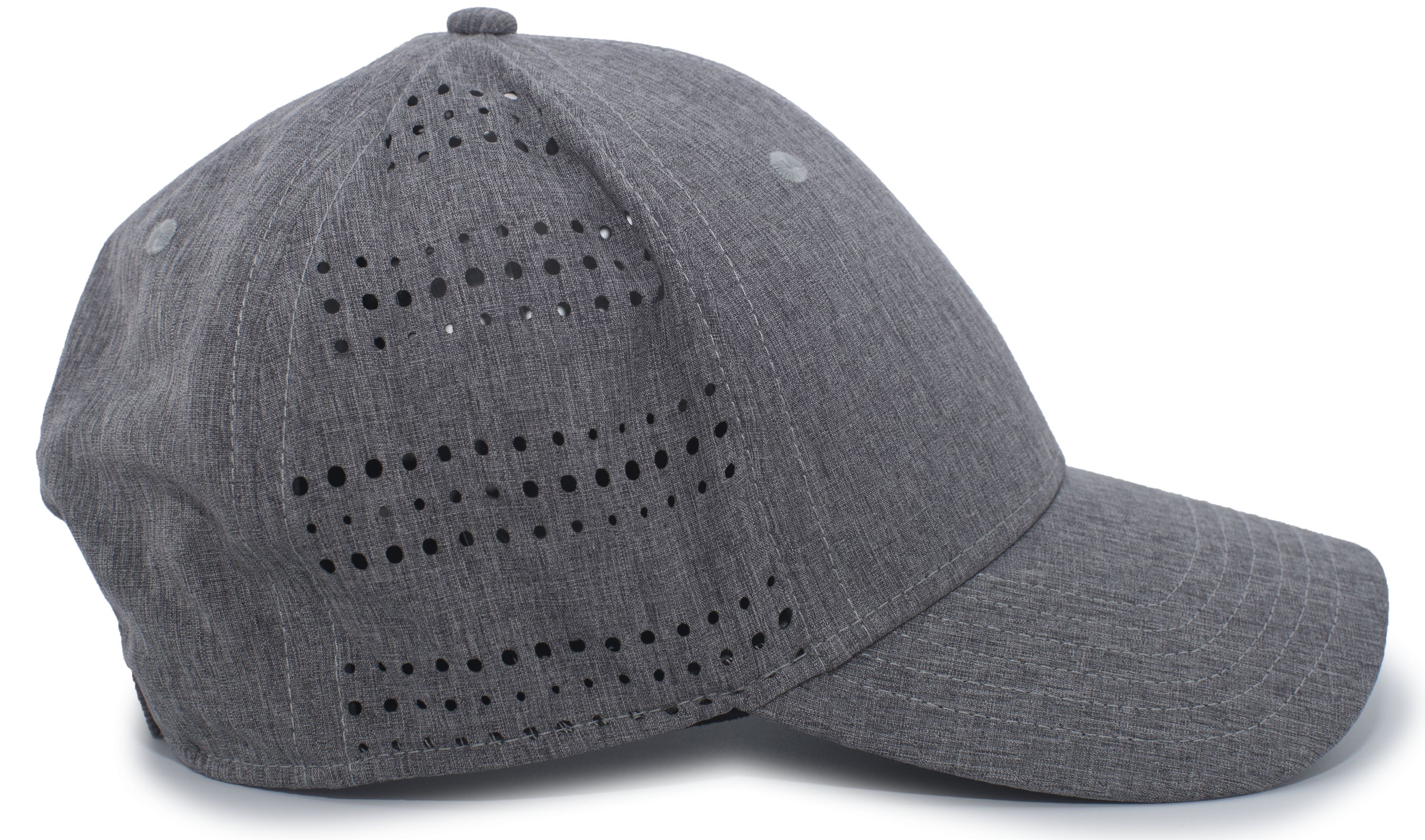 P747 PACIFIC HEADWEAR Perforated Hook-And-Loop Adjustable Cap - Siide Image