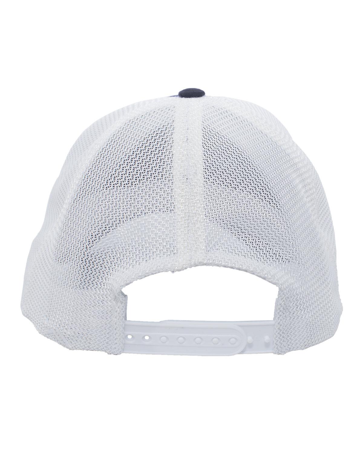 V67 PACIFIC HEADWEAR Vintage Trucker Snapback Cap - Back Image