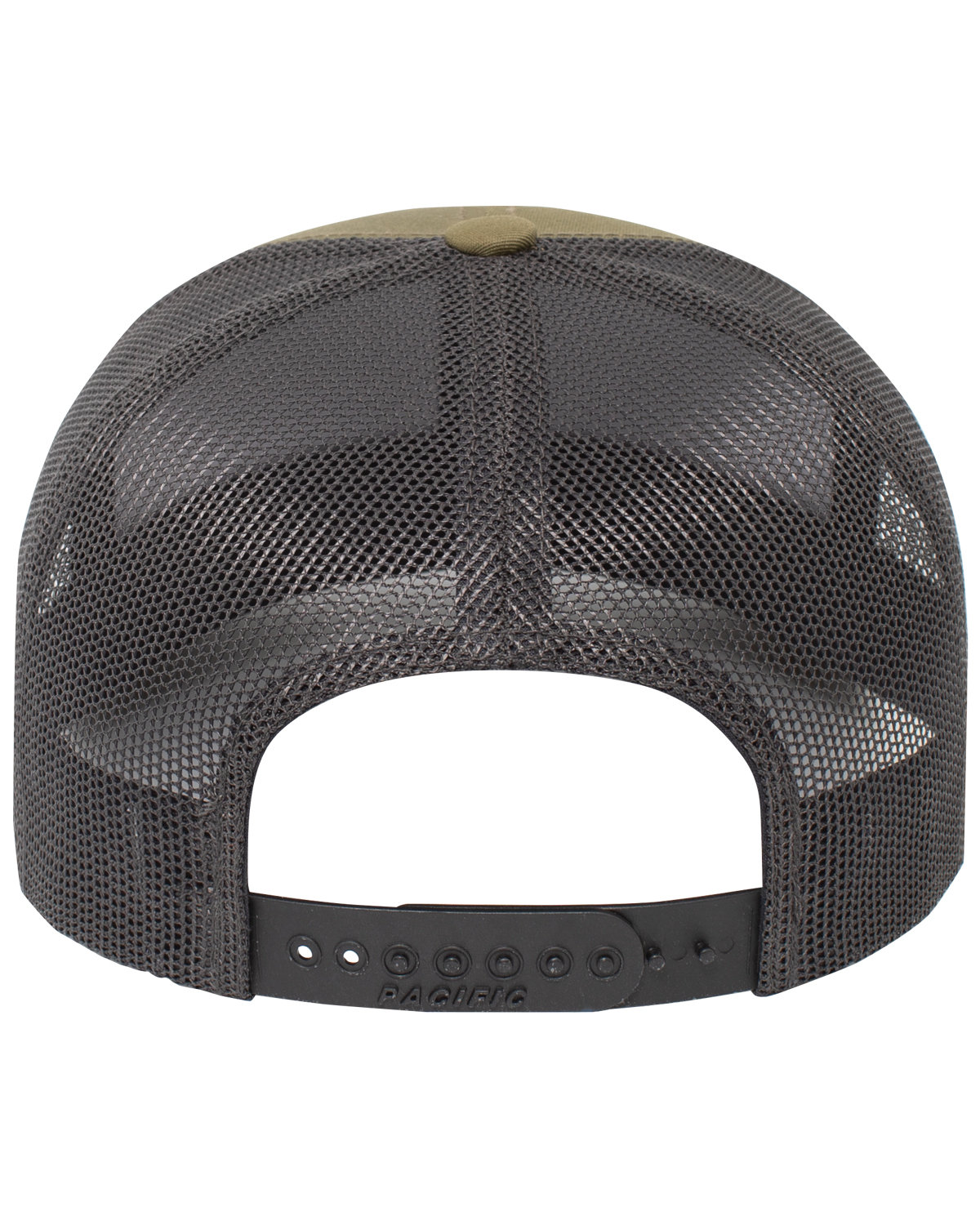 104BR PACIFIC HEADWEAR Trucker Snapback Braid Cap - Back Image