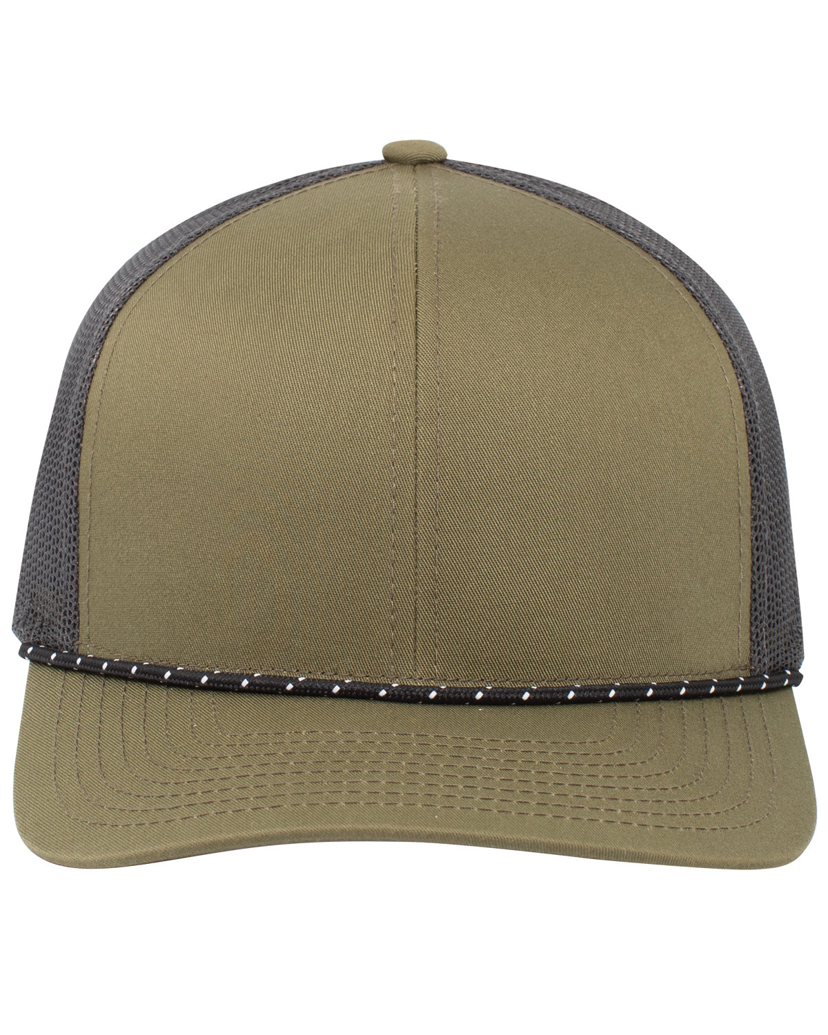 104BR PACIFIC HEADWEAR Trucker Snapback Braid Cap