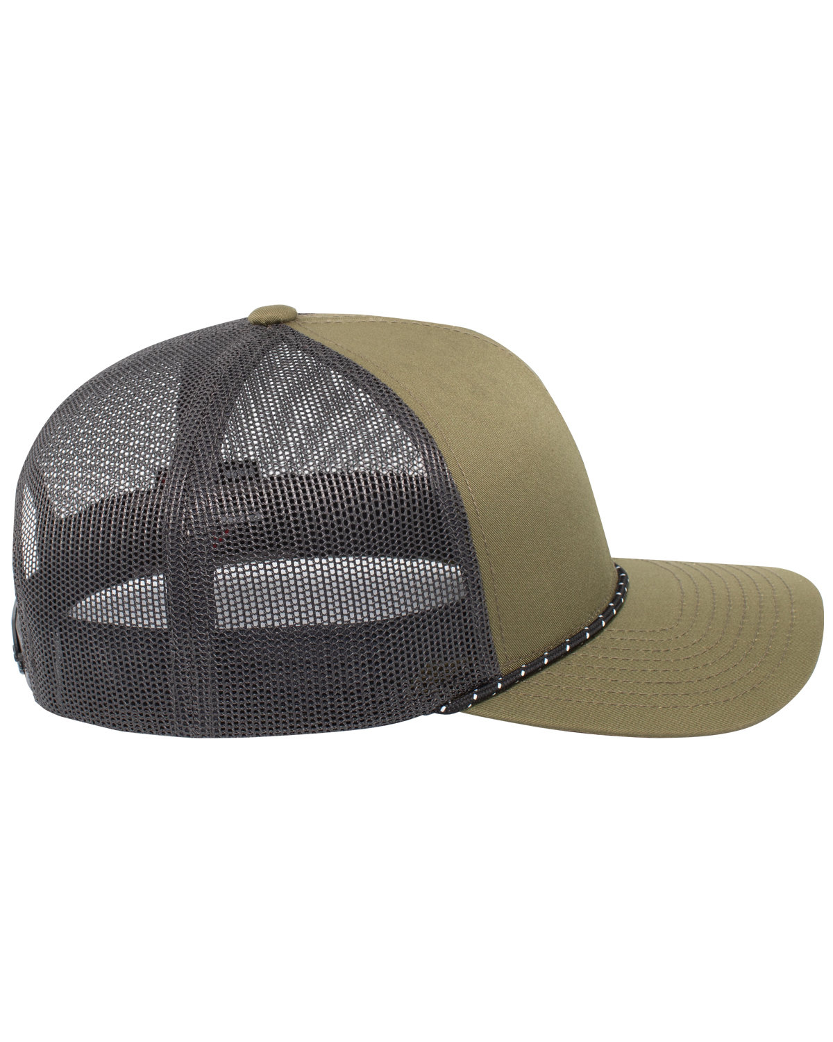 104BR PACIFIC HEADWEAR Trucker Snapback Braid Cap - Siide Image