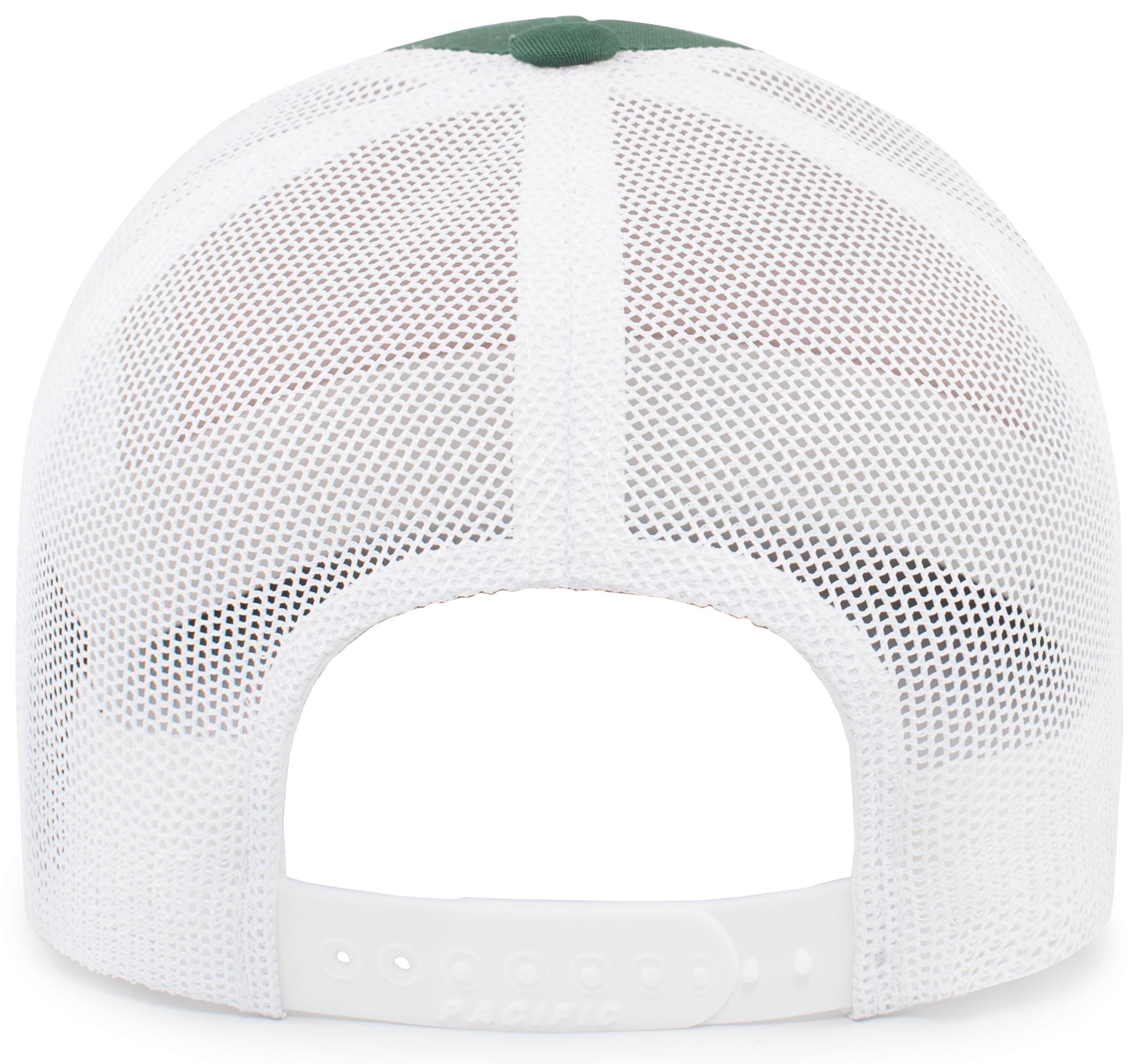 105P PACIFIC HEADWEAR Perforated 5-Panel Trucker Snapback Cap - Back Image