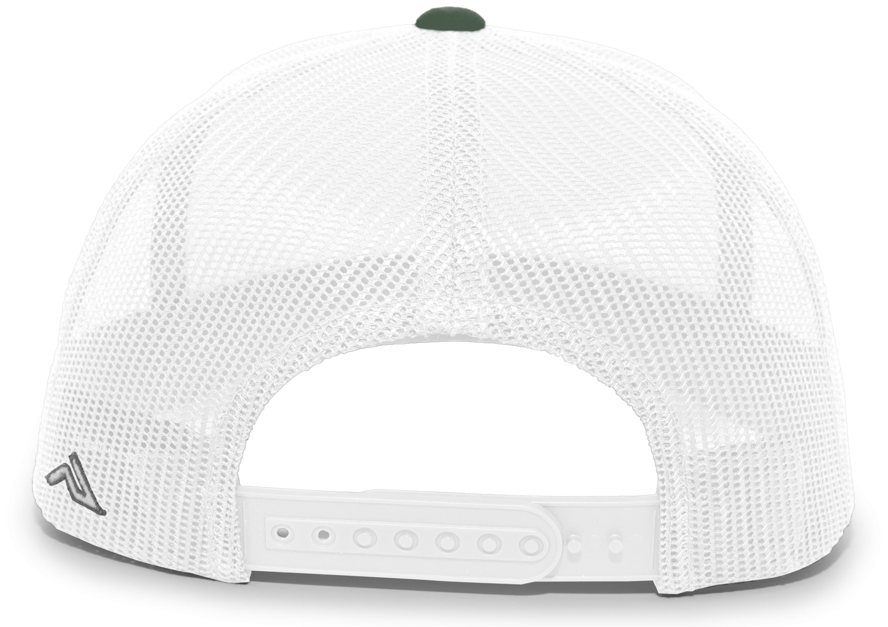 106C PACIFIC HEADWEAR Aggressive Heather Trucker Snapback Cap - Back Image