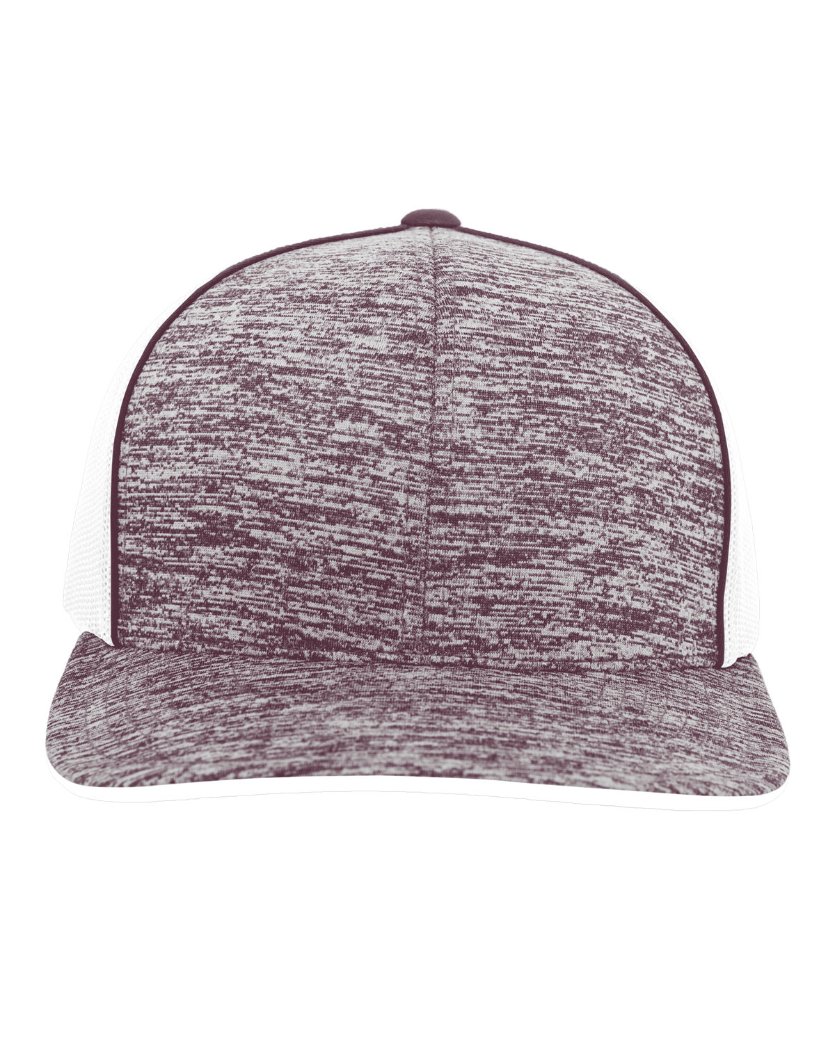 106C PACIFIC HEADWEAR Aggressive Heather Trucker Snapback Cap Zoom Image