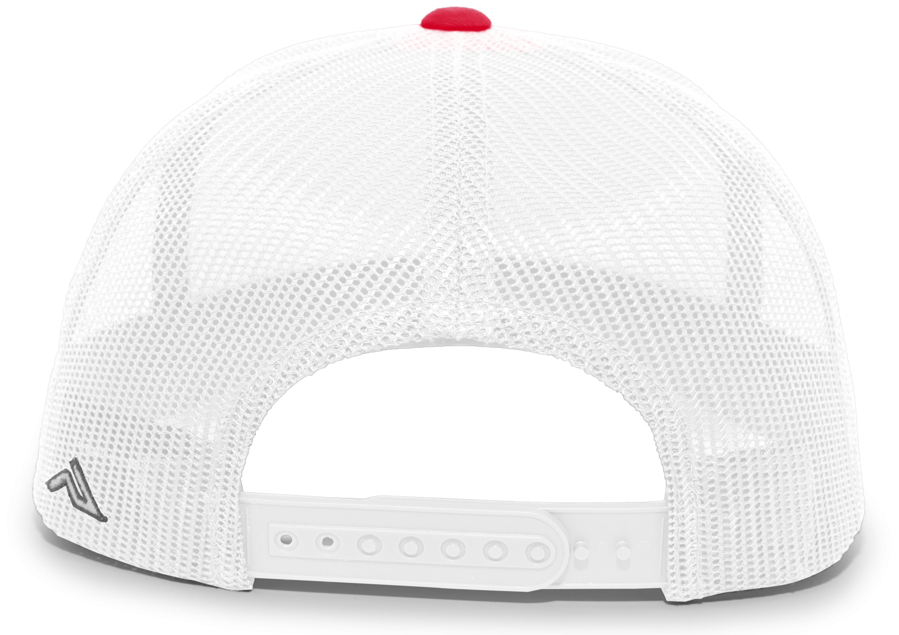 106C PACIFIC HEADWEAR Aggressive Heather Trucker Snapback Cap - Back Image