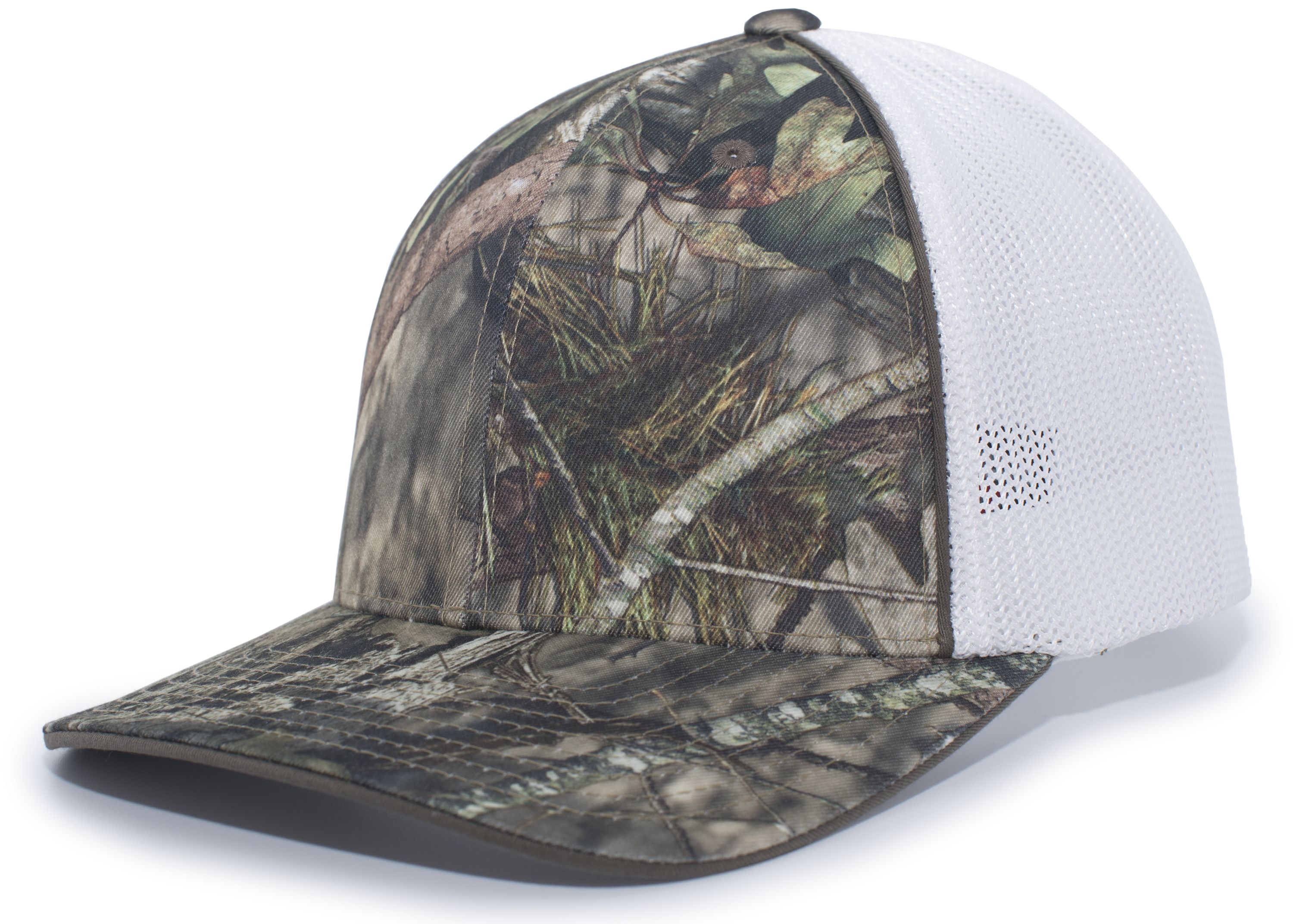694M PACIFIC HEADWEAR Camo Trucker FlexfitA Cap