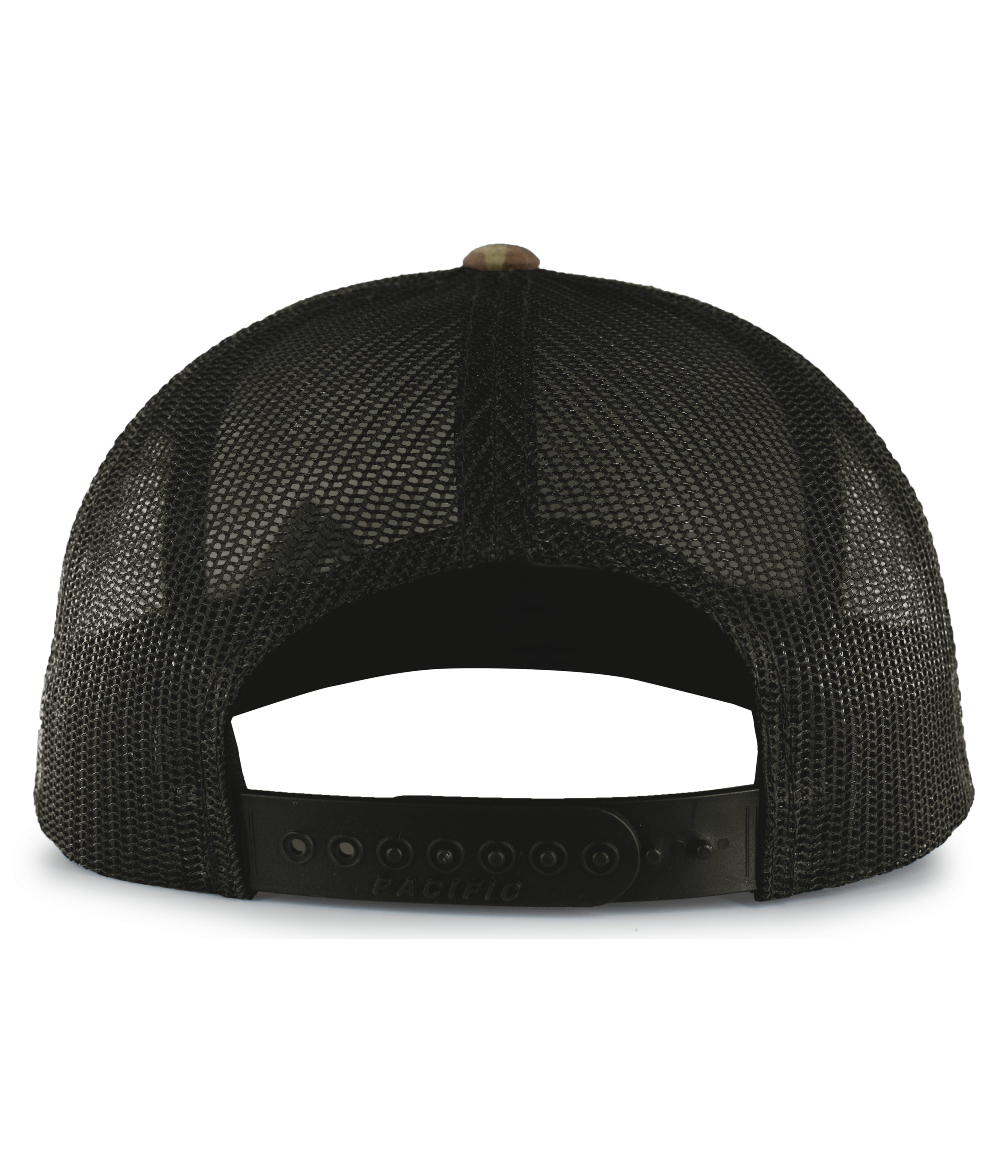 M08 PACIFIC HEADWEAR MulticamA Trucker Snapback Cap - Back Image