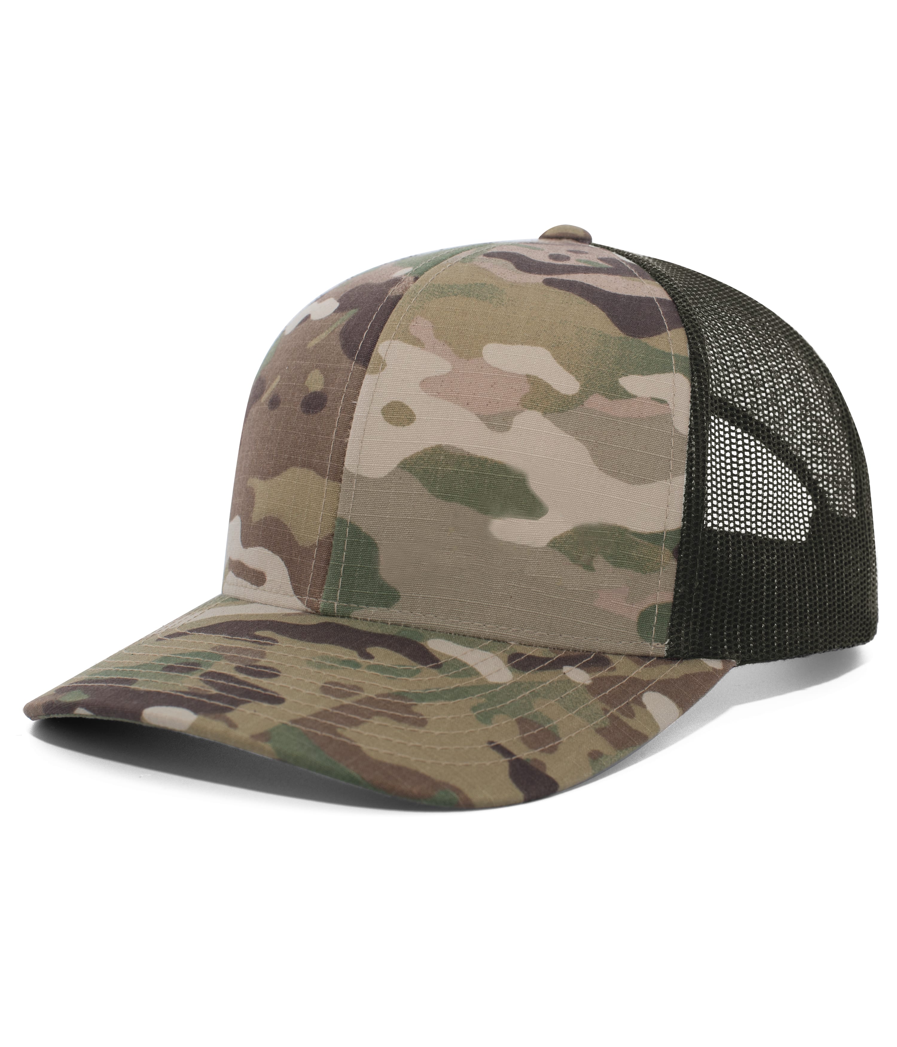 M08 PACIFIC HEADWEAR MulticamA Trucker Snapback Cap M08 PACIFIC HEADWEAR MulticamA Trucker Snapback Cap