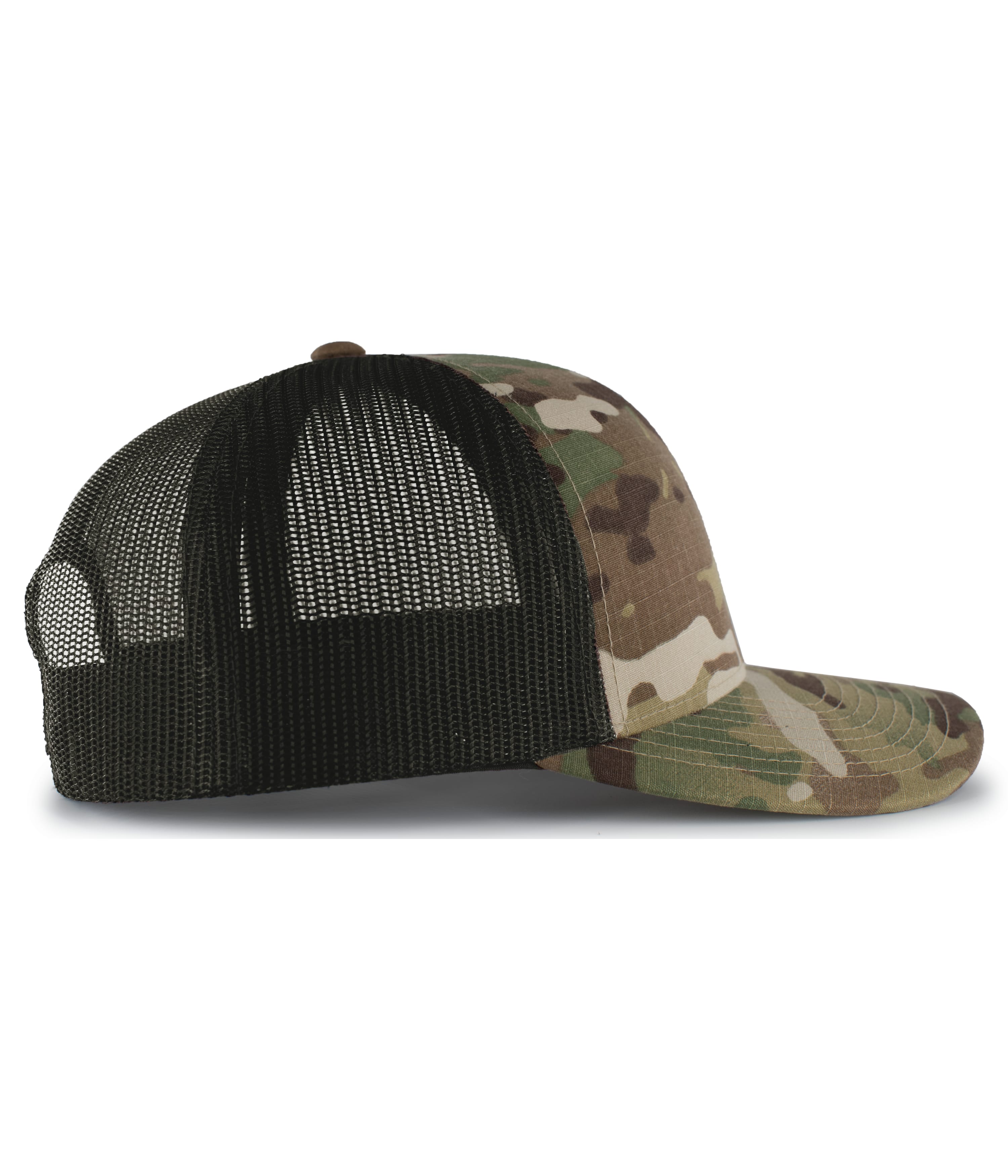 M08 PACIFIC HEADWEAR MulticamA Trucker Snapback Cap - Siide Image