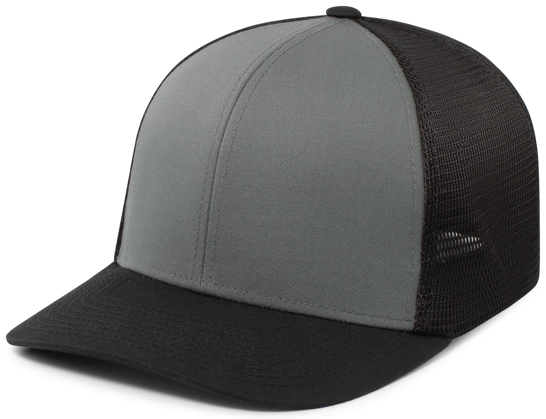 P401 PACIFIC HEADWEAR Fusion Trucker Cap