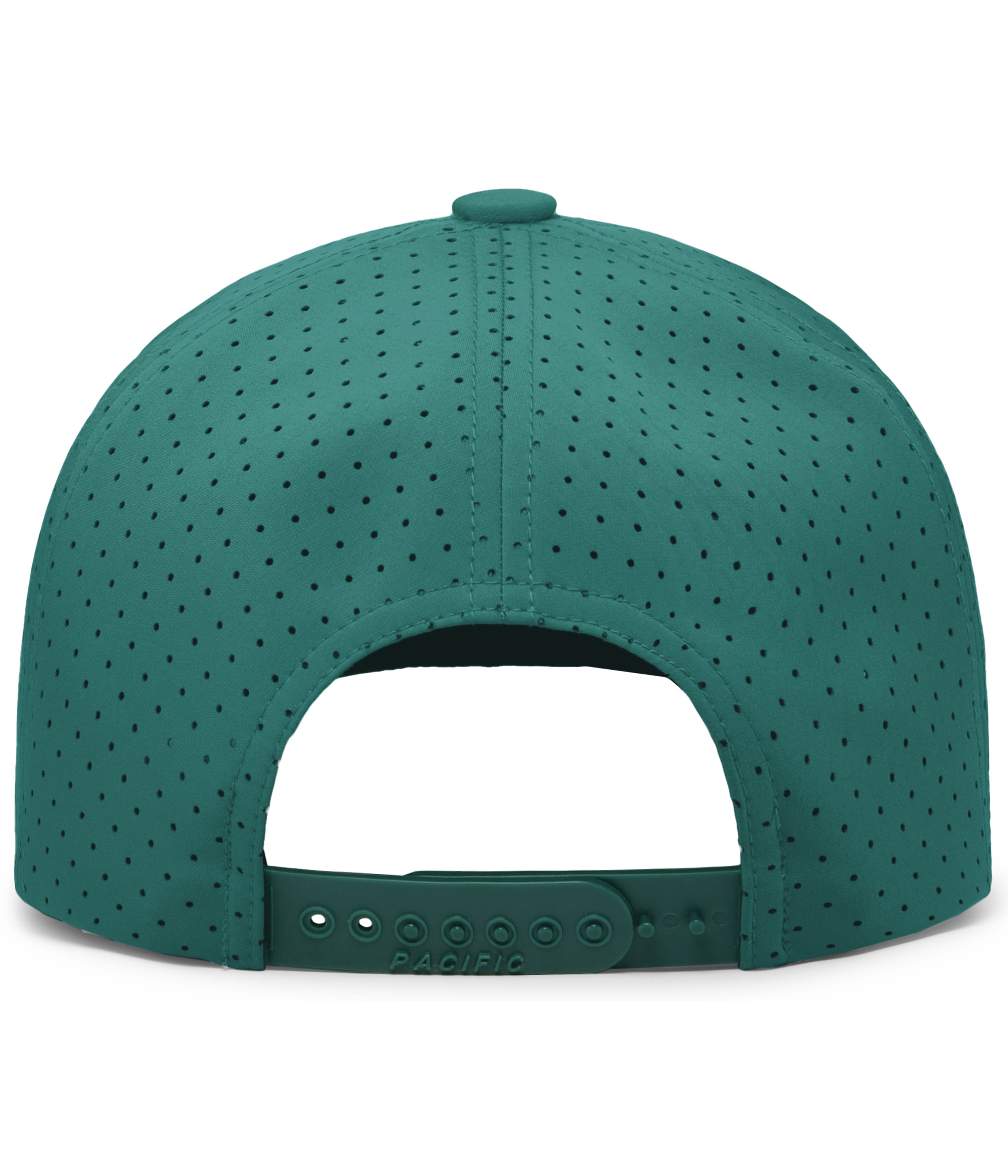 P424 Pacific Headwear Weekender Perforated Snapback Cap - Back Image