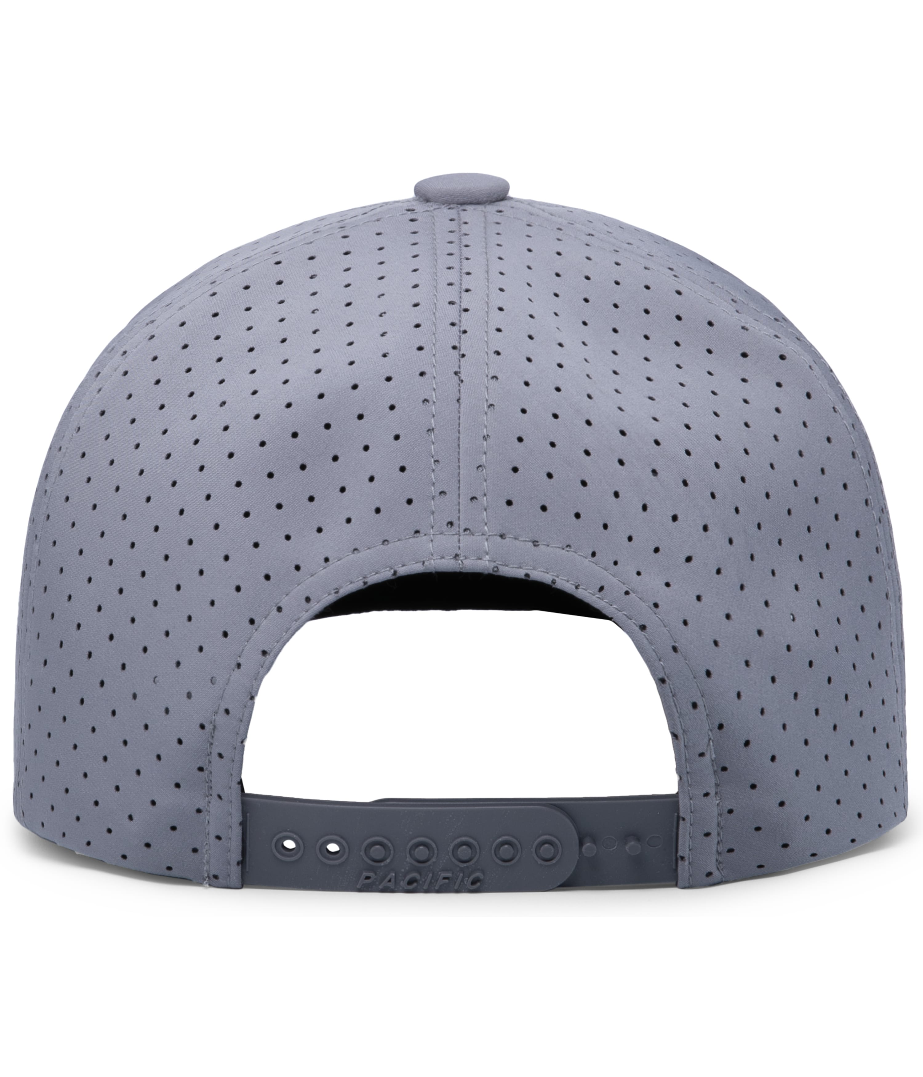 P424 Pacific Headwear Weekender Perforated Snapback Cap - Back Image