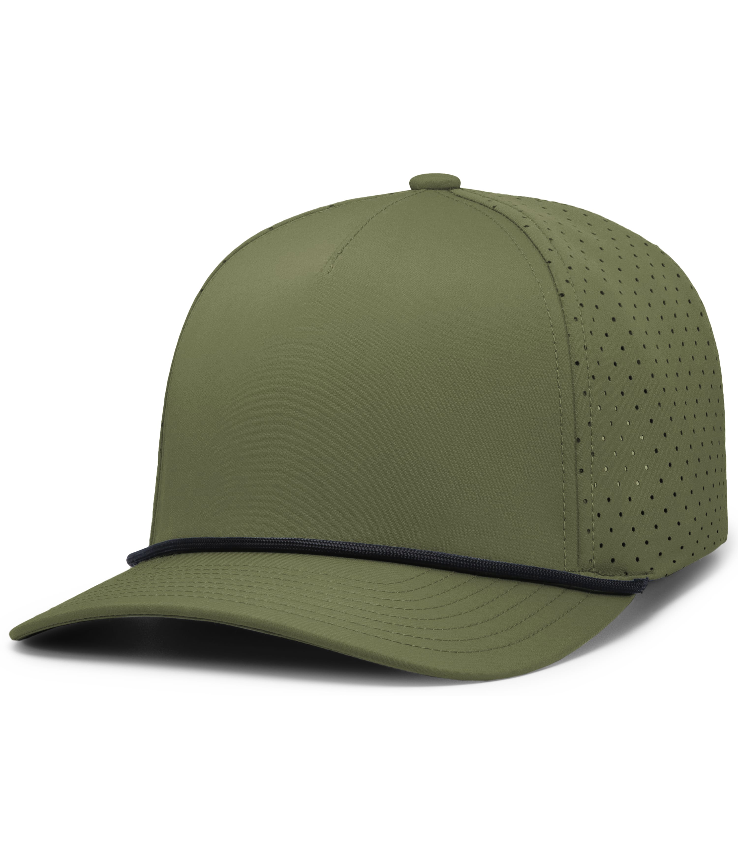 P424 Pacific Headwear Weekender Perforated Snapback Cap