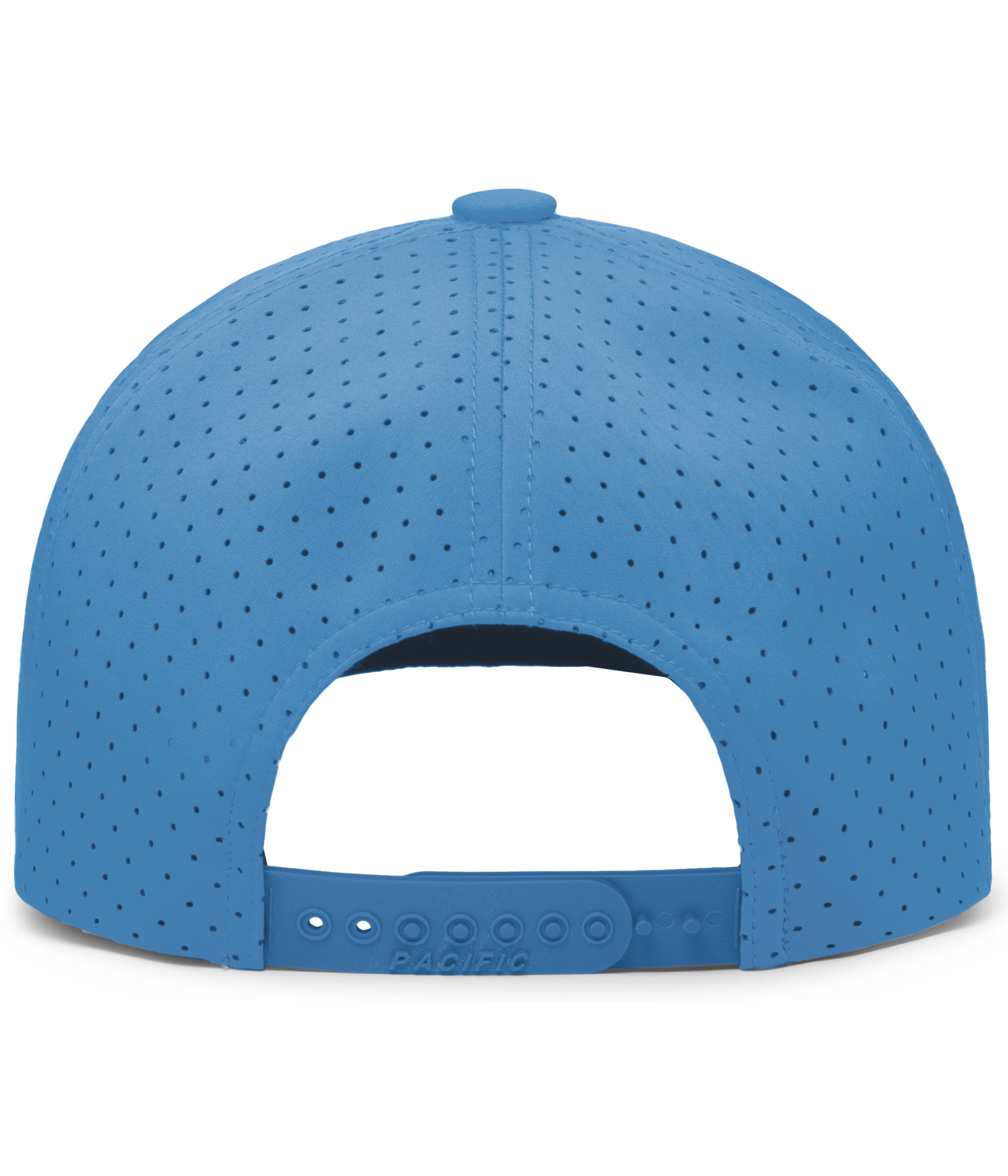 P424 Pacific Headwear Weekender Perforated Snapback Cap - Back Image