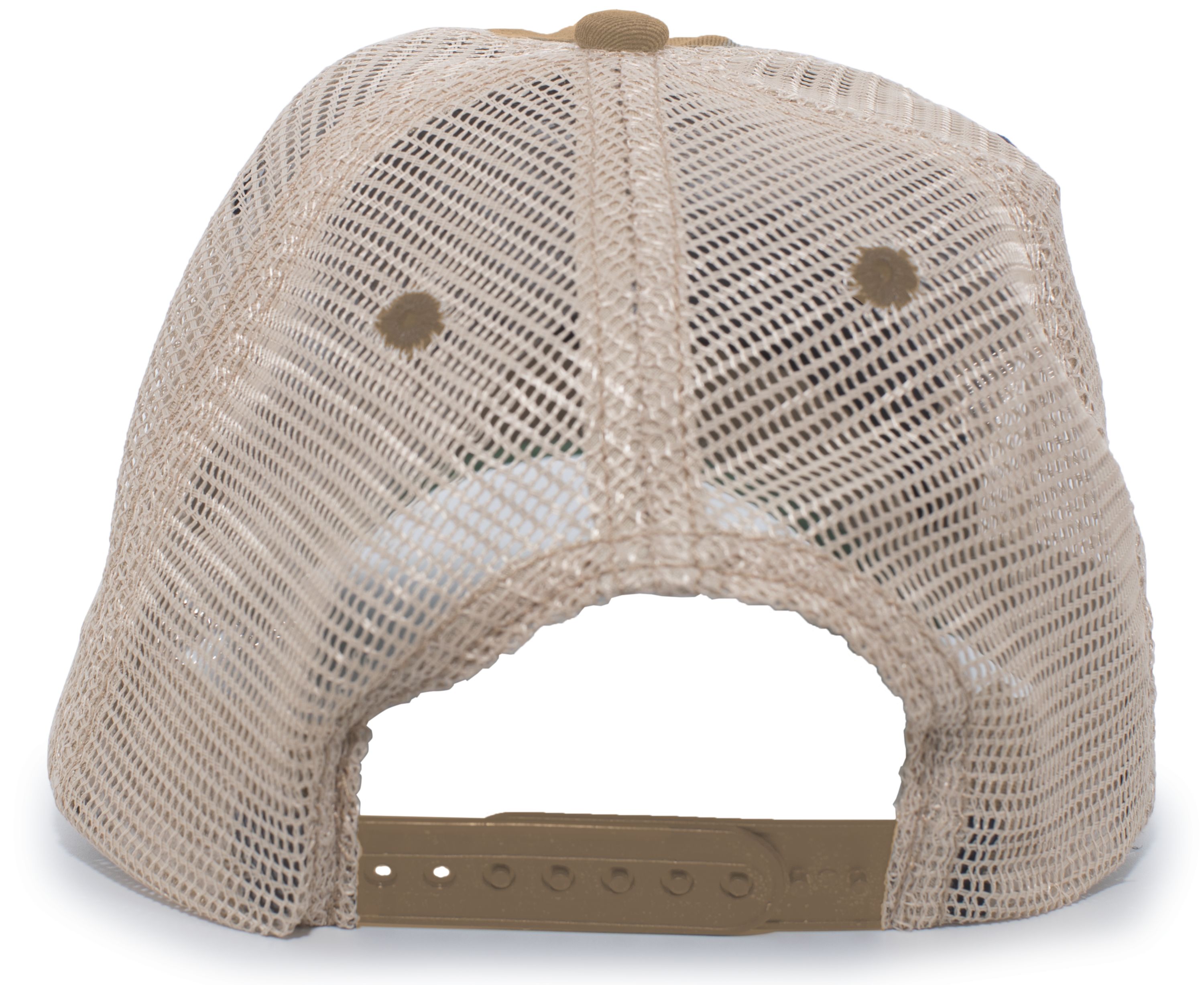 V37 PACIFIC HEADWEAR Vintage "Dirty" Trucker Snapback Cap V37 PACIFIC HEADWEAR Vintage "Dirty" Trucker Snapback Cap - Back Image