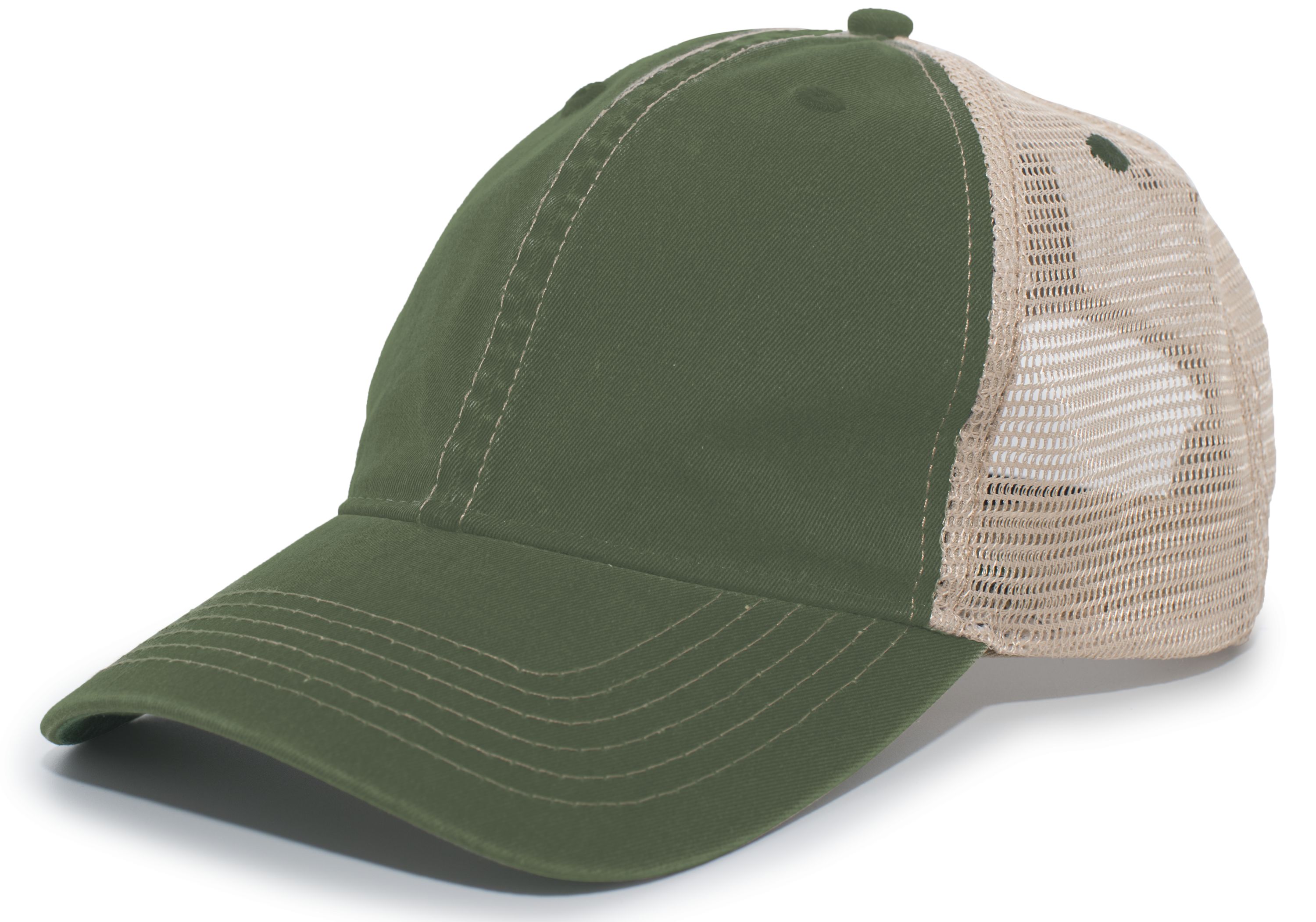 V37 PACIFIC HEADWEAR Vintage "Dirty" Trucker Snapback Cap