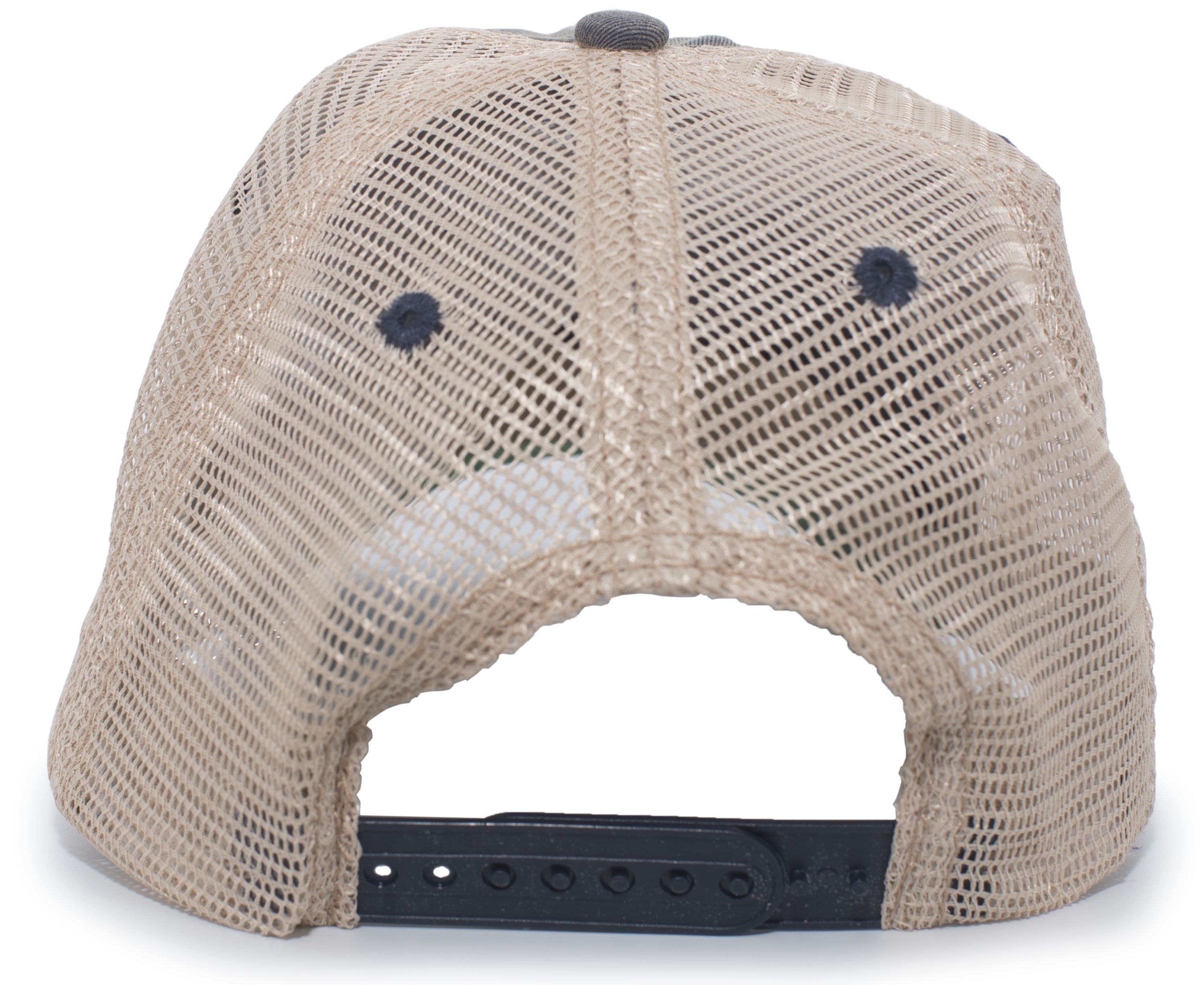 V37 PACIFIC HEADWEAR Vintage "Dirty" Trucker Snapback Cap V37 PACIFIC HEADWEAR Vintage "Dirty" Trucker Snapback Cap - Back Image