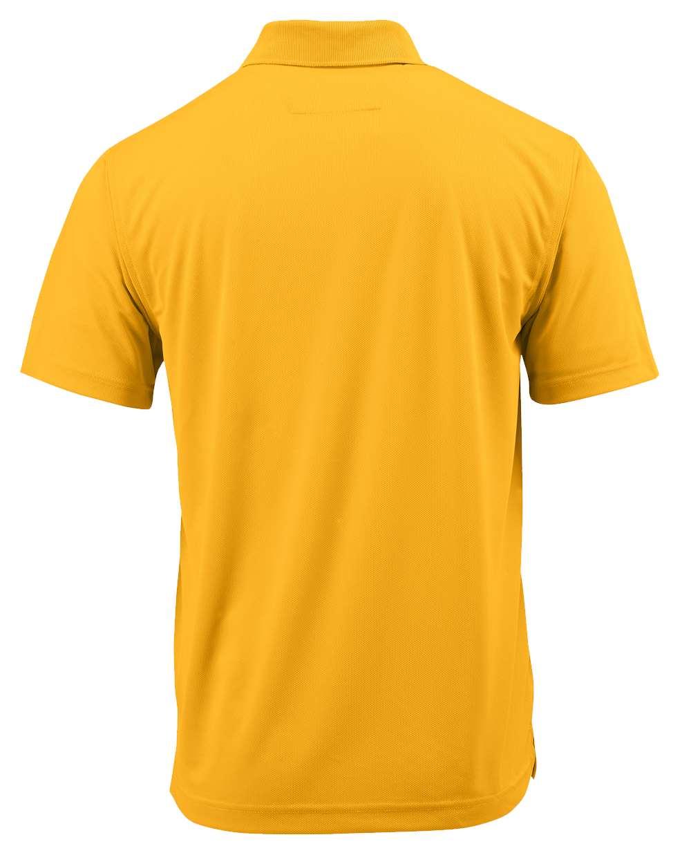 100 Paragon Saratoga Performance Mini Mesh Sport Shirt - Back Image