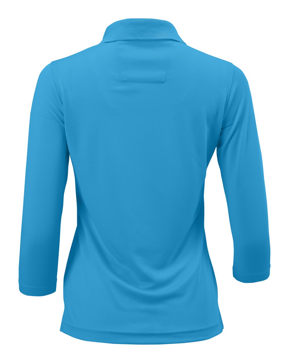 120 Paragon Womens Lady Palm Three-Quarter Sleeve Sport Shirt - Back Image