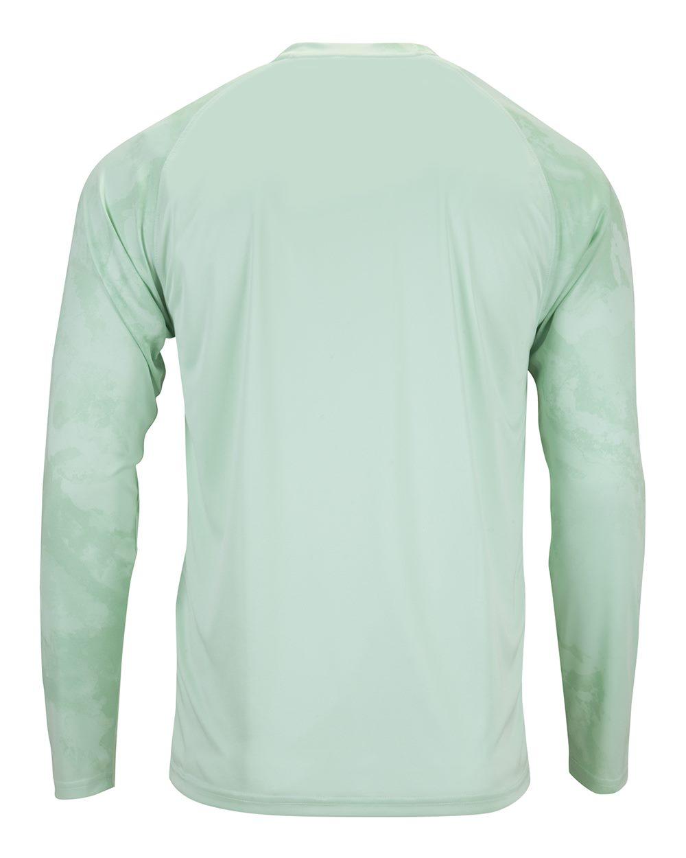 228 Paragon Cabo Camo Performance Long Sleeve T-Shirt - Back Image