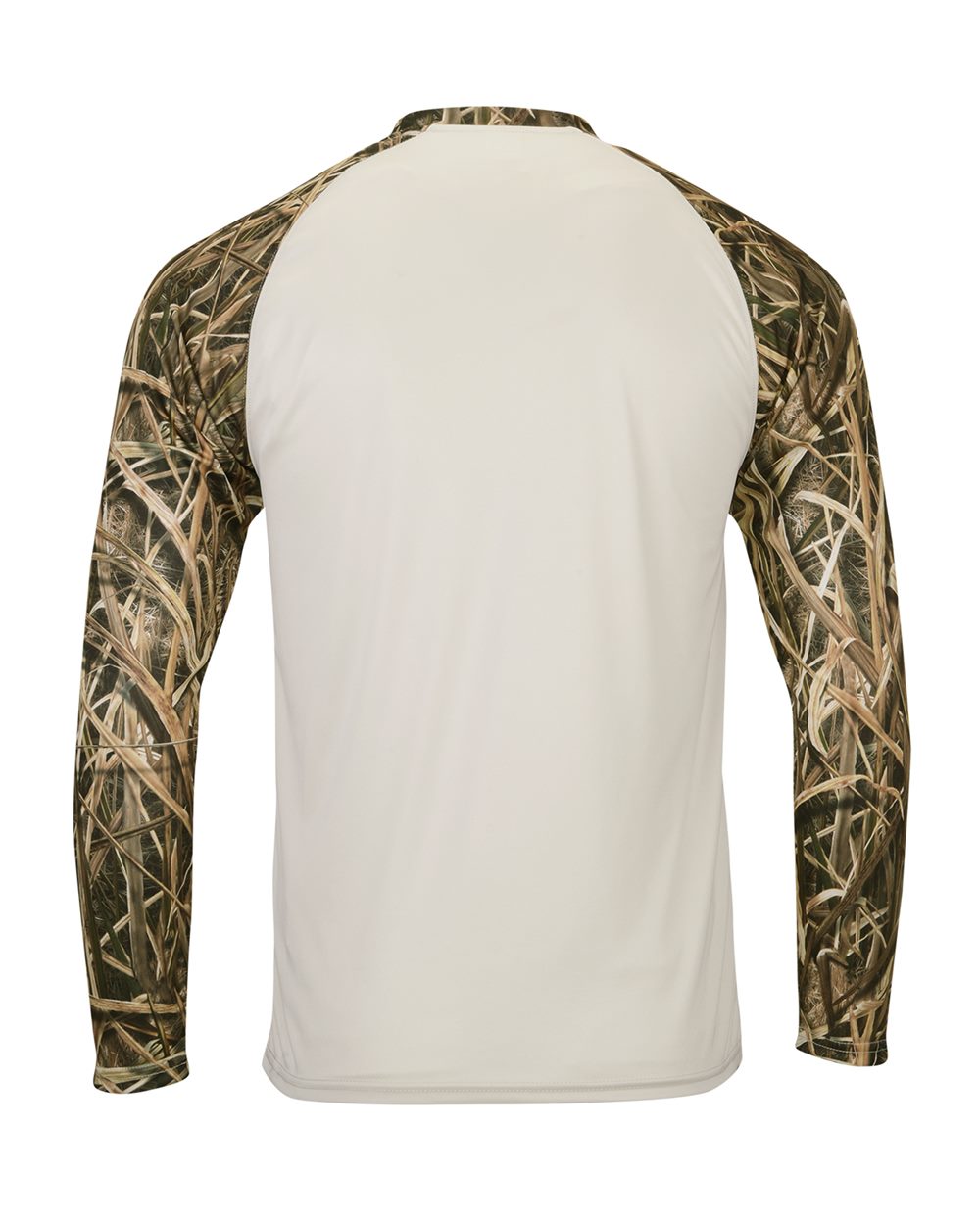 236 Paragon Jackson Mossy Oak Colorblocked Long Sleeve T-Shirt - Back Image