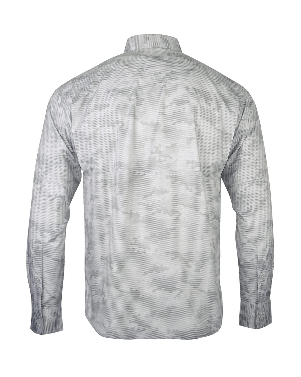 709 Paragon Buxton Sublimated Long Sleeve Fishing Shirt - Back Image