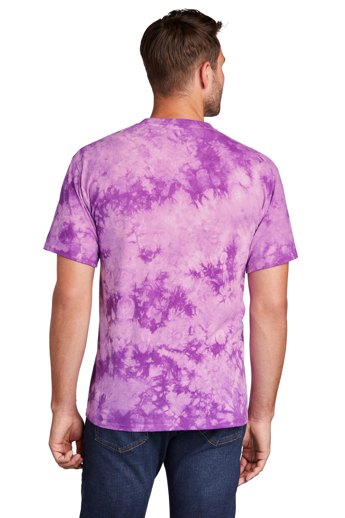PC145 Port & Company Crystal Tie-Dye Tee - Back Image