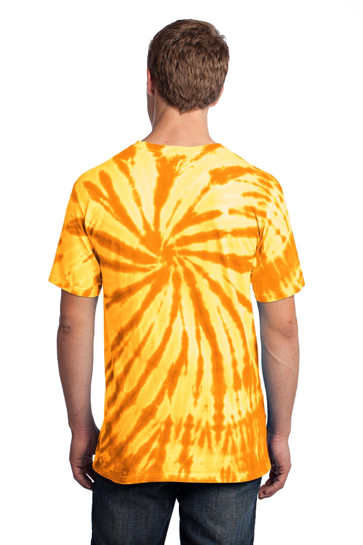 PC147 Port & Company - Tie-Dye Tee. - Back Image