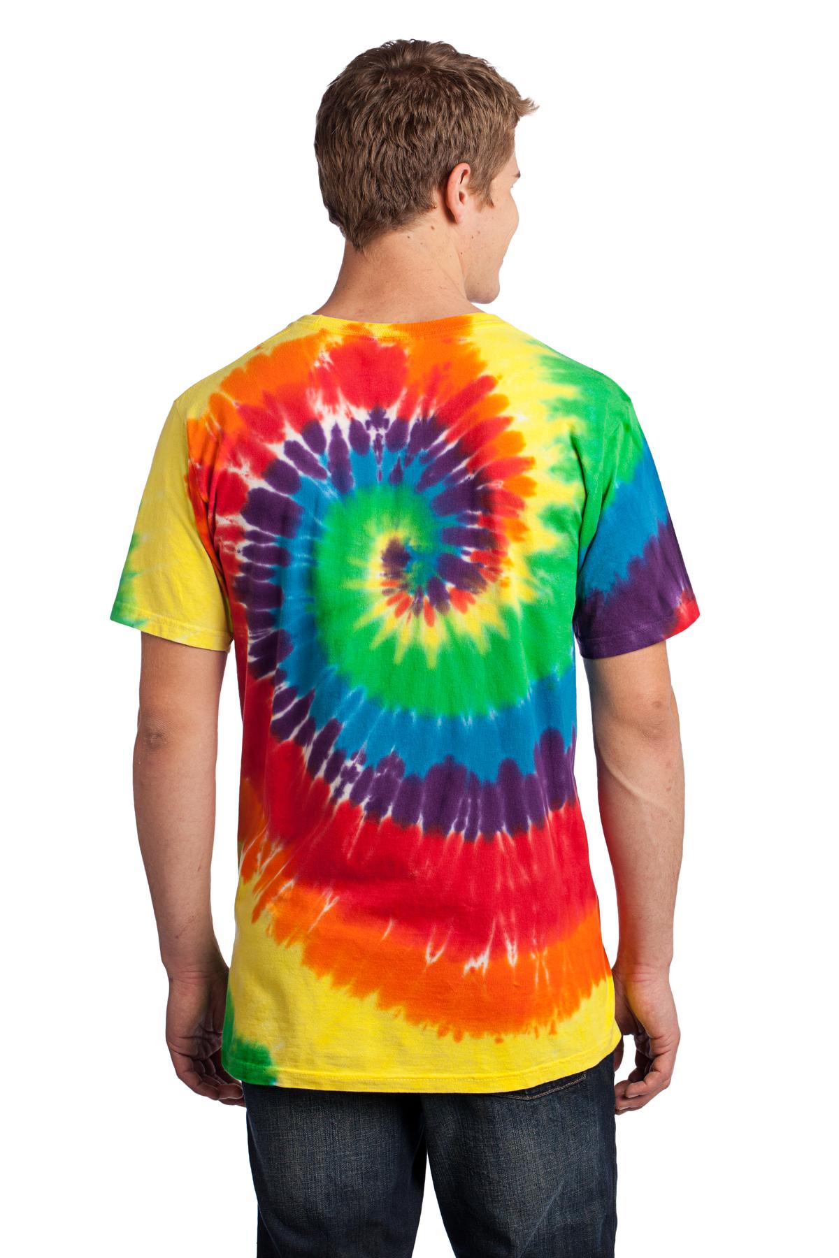 PC147 Port & Company - Tie-Dye Tee. PC147 Port & Company - Tie-Dye Tee. - Back Image