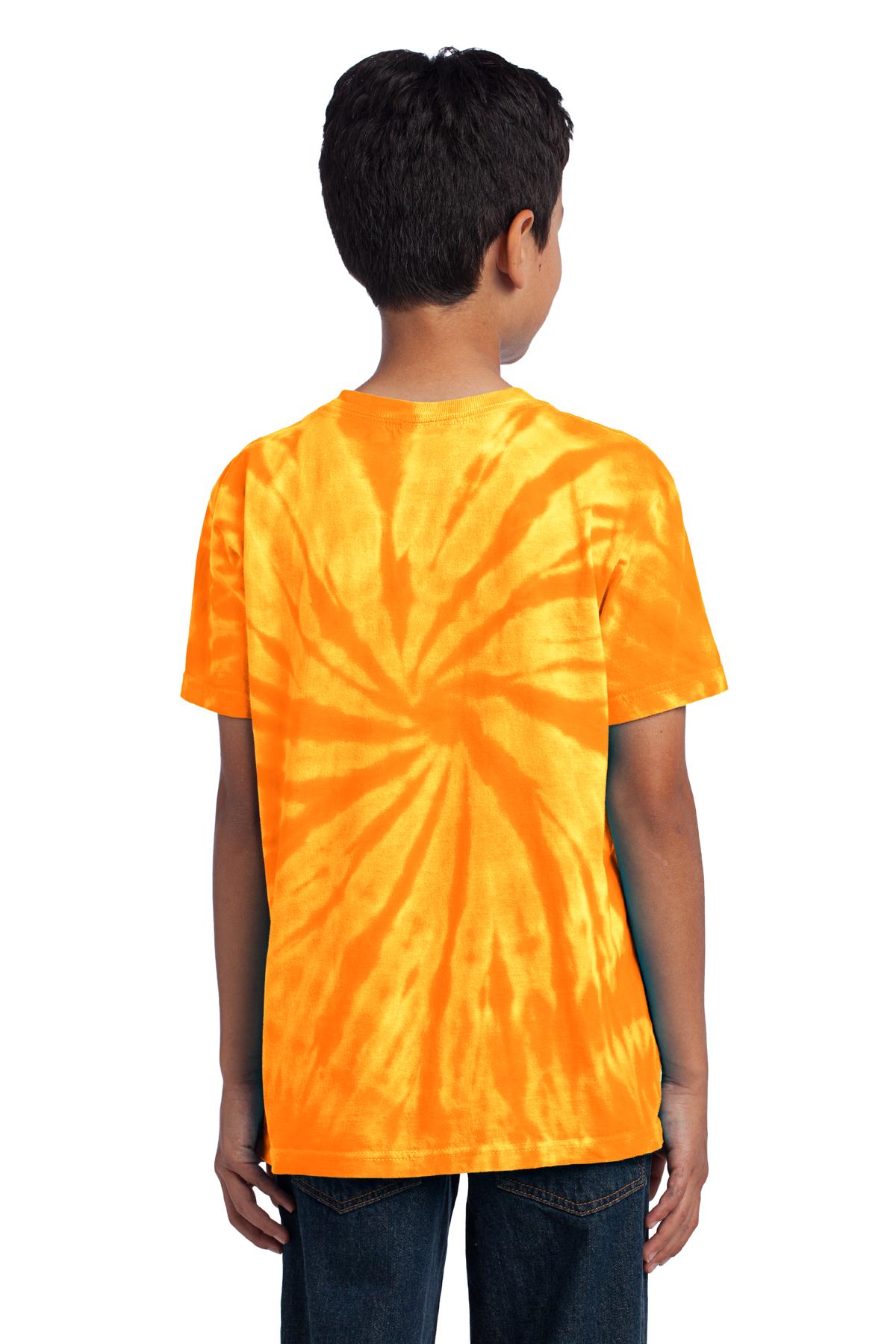 PC147Y Port & Company - Youth Tie-Dye Tee. - Back Image