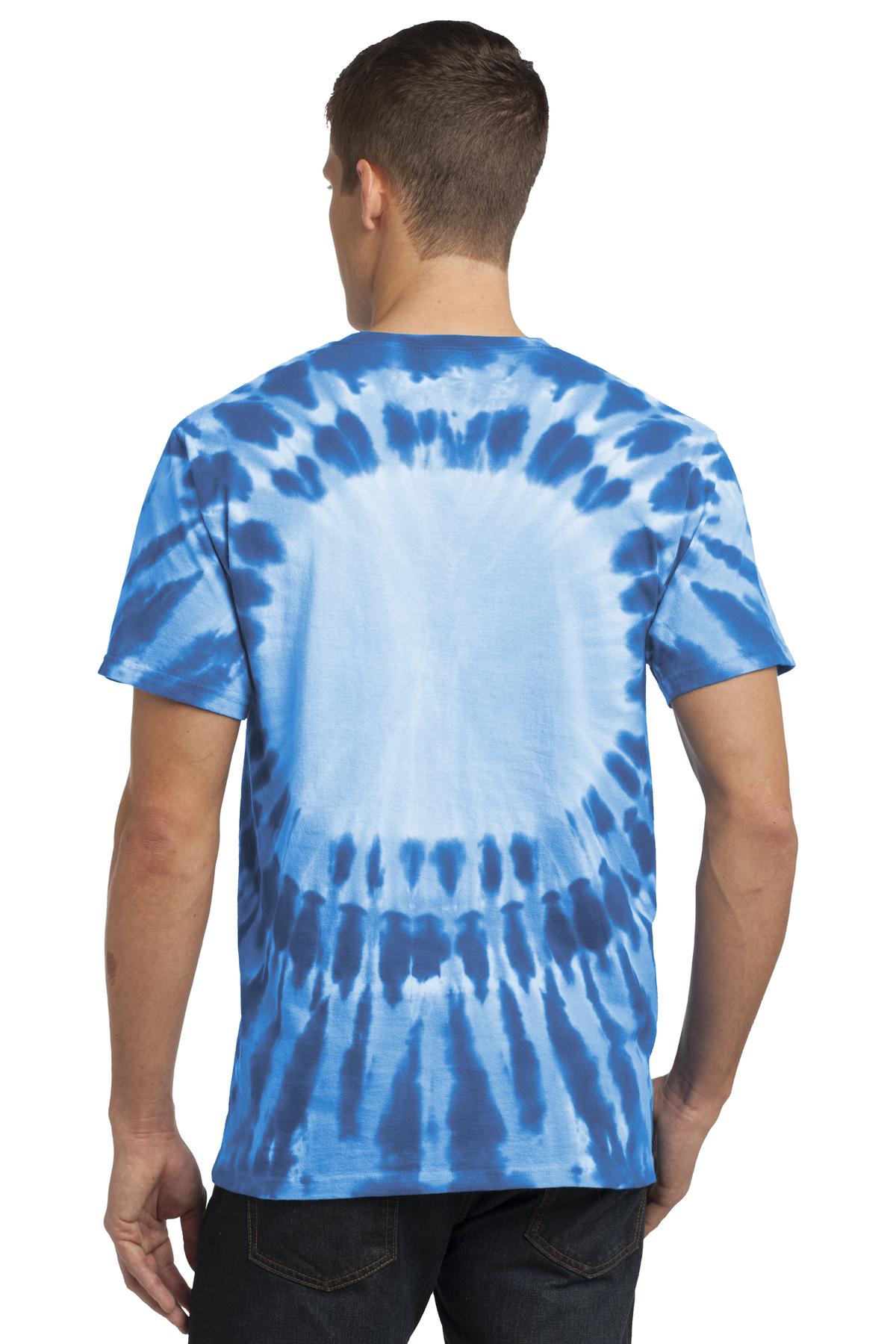 PC149 Port & Company -Window Tie-Dye Tee. - Back Image