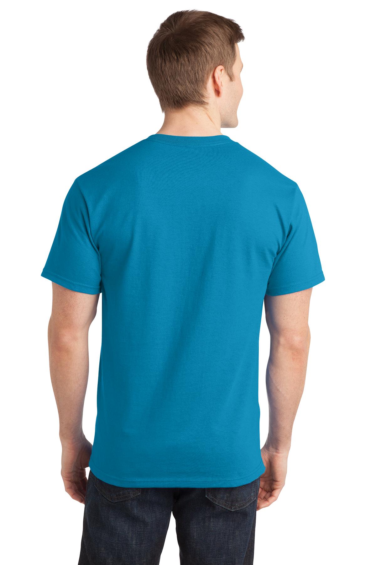 PC150 Port & Company - Ring Spun Cotton Tee. - Back Image