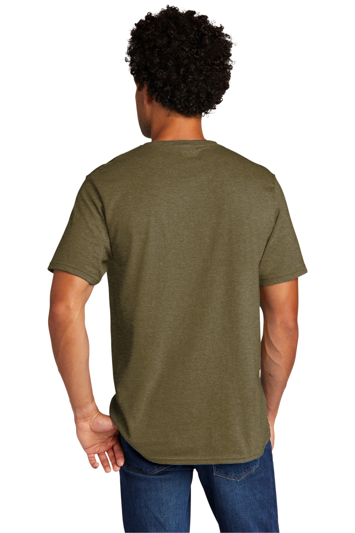 PC330 Port & Company Tri-Blend Tee. - Back Image